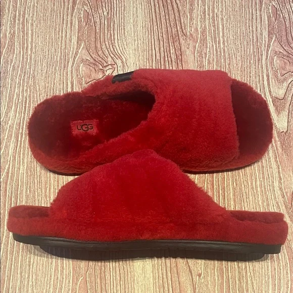 New UGG Men's Fluff You Slippers Slip-Ons - Picture 5 of 8
